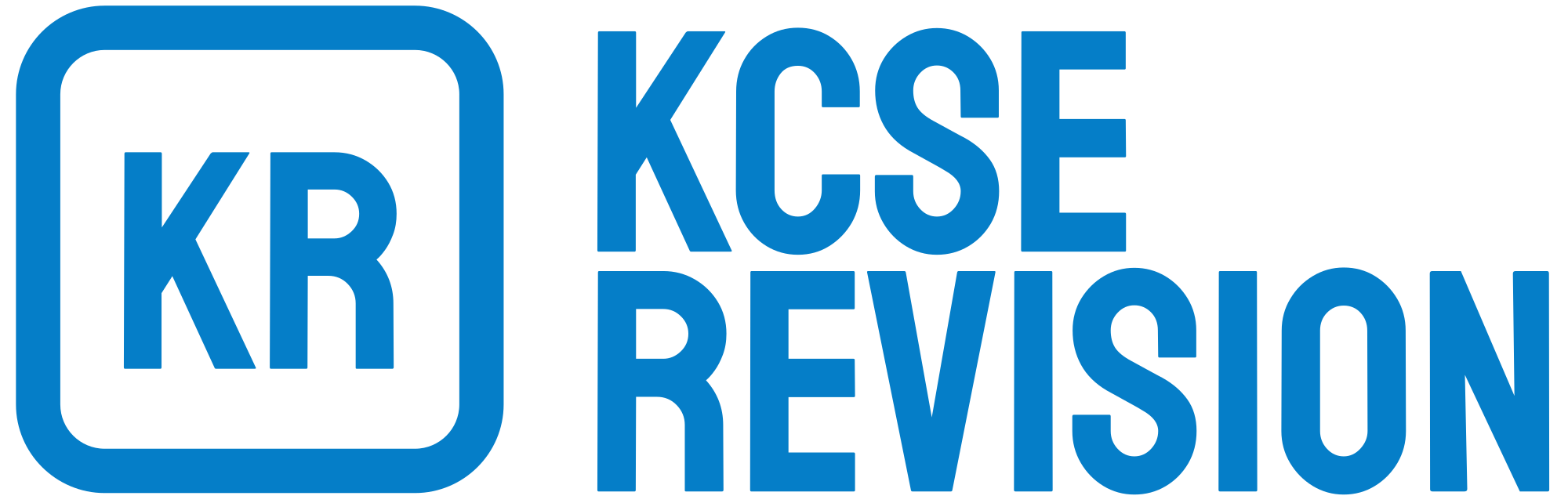 KCSE Revision Logo